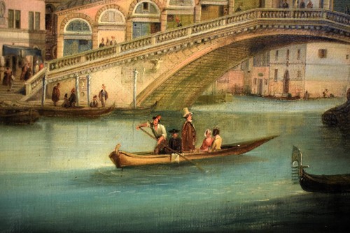 Antiquités - Venise, le pont du Rialto - Giuseppe Coen (1811– 1856)